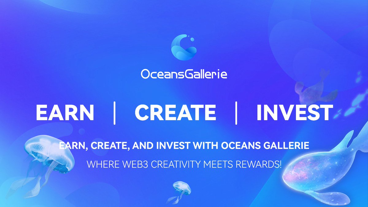 OceansGallerie's tweet photo. Since we have recently done a fully rebranding. Let’s dive in a lil bit on our current features and what we are building rn.

A powerful Web3 platform to engage users, supercharge content creation, and drive project growth. 👇 https://t.co/DDJ0LgJblm