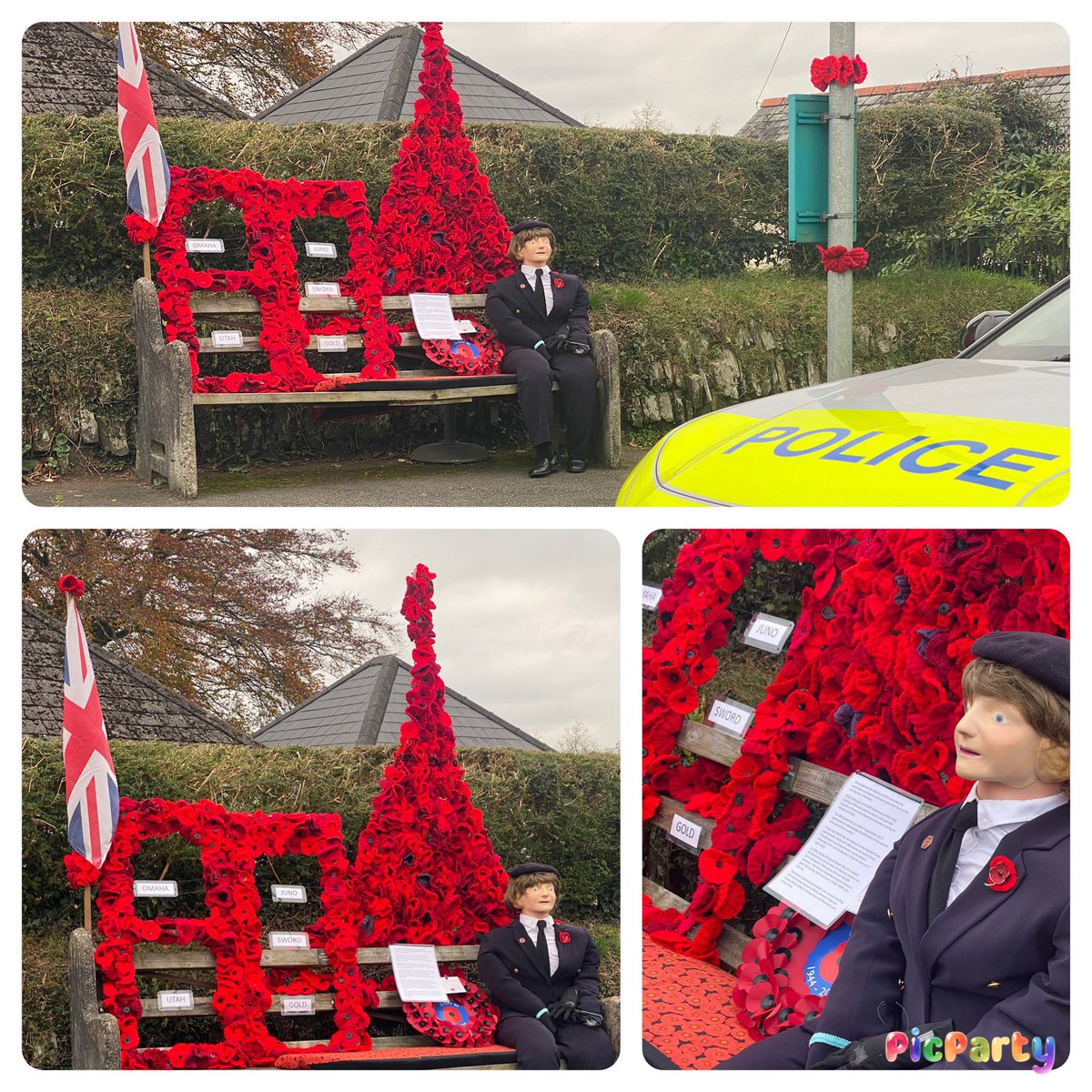 PCSO Debbie Hollinson (@pcso30747) on Twitter photo <a href="/TavistockPolice/">Tavistock Police</a> with be attending the remembrance ceremony in Tavistock this morning and Bere Alston this afternoon. In the meantime, let’s show some appreciation for this lovely tribute in Whitchurch.
<a href="/ps_7003/">PS 7003 Ottley</a>
<a href="/NWDevonPolice/">North and West Devon Police</a>
<a href="/DC_Police/">Devon & Cornwall Police</a>
<a href="/PoppyLegion/">Royal British Legion</a> <a href="/TavistockPolice/">Tavistock Police</a> with be attending the remembrance ceremony in Tavistock this morning and Bere Alston this afternoon. In the meantime, let’s show some appreciation for this lovely tribute in Whitchurch.
<a href="/ps_7003/">PS 7003 Ottley</a>
<a href="/NWDevonPolice/">North and West Devon Police</a>
<a href="/DC_Police/">Devon & Cornwall Police</a>
<a href="/PoppyLegion/">Royal British Legion</a>
