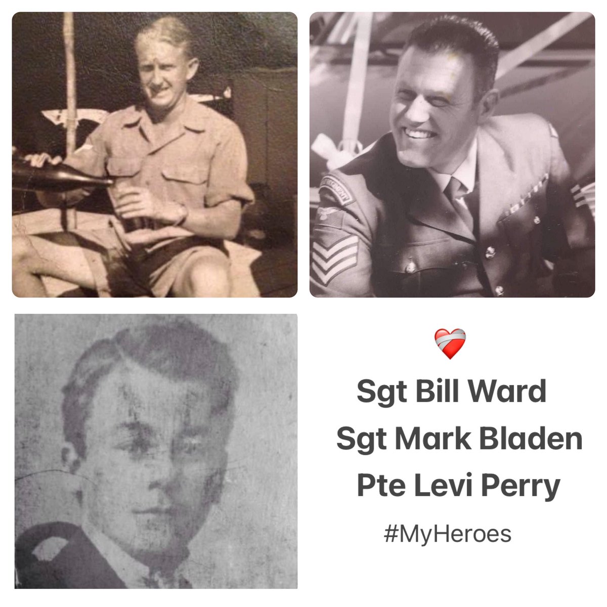 My Heroes ❤️‍🩹 🌺 #LestWeForget