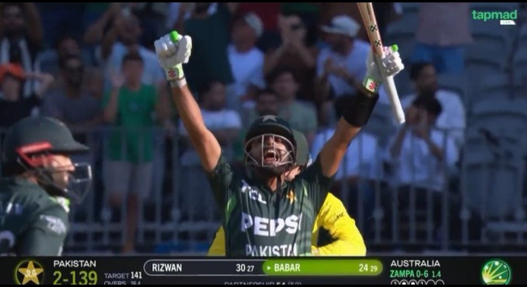 🚨 History Created in Perth!
Pakistan beat Australia in Australia after 22 years.
#AUSvPAK