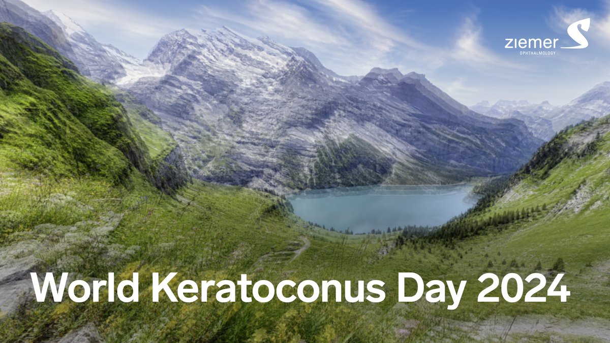 Ziemergroup's tweet photo. Can you see the beauty of the Swiss mountains clearly?

Keratoconus affects more people than you might think!
On this #WorldKeratoconusDay, we want to highlight the importance of early detection so that more people can continue to see the bright side of life.

#WorldKCDay #Ziemer https://t.co/9tDPHQjJDl