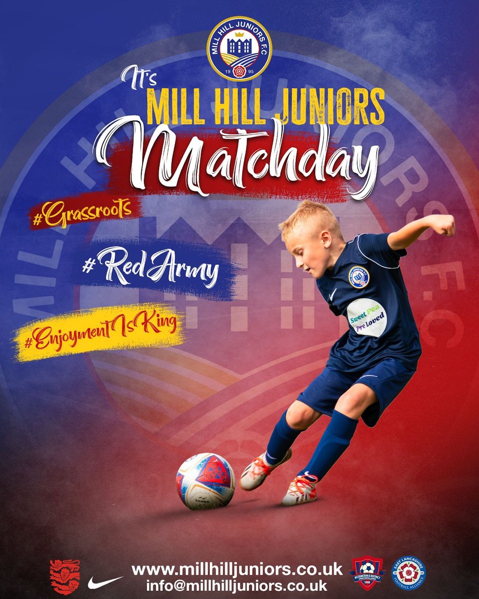 Game Day - ELFA League (Local Sunday Youth League)

Matchday Morning! ⚽ 🎬 

32 teams all giving it their all, best of luck 🟥 ⚪ 🔷 

Our Local ELFA League.

We would love to see you pre/post match images in the comments below #GetInTouch