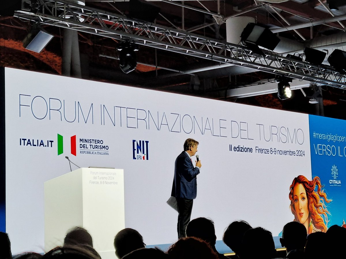 edodalne's tweet photo. Positive vibes at the Forum Internazionale del Turismo with our  Minister of Tourism
#tourism #G7 https://t.co/TpdYi4naf7
