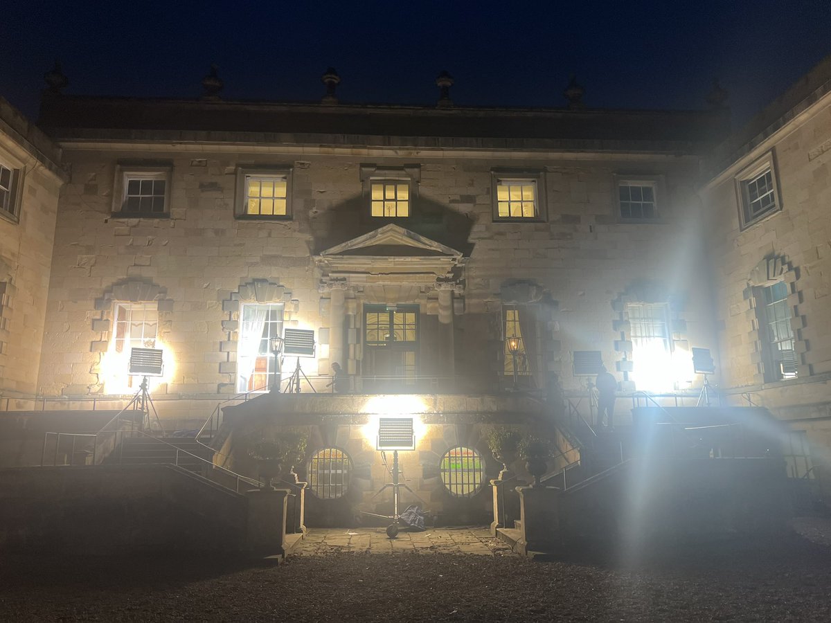 NicBoltMan's tweet photo. #Setvisit to #Gillingcastle to see one of our Actors playing the lead in this feature film. News to follow….. https://t.co/sCvAB3zmmv