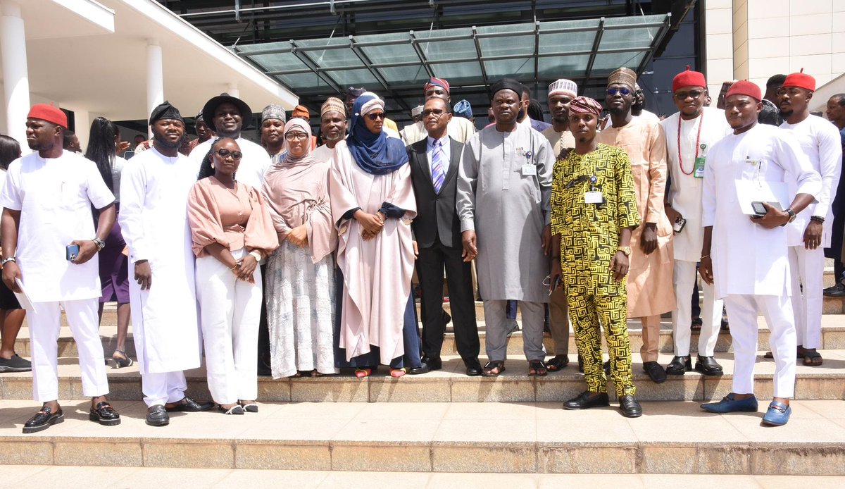 KhalidKumo's tweet photo. Over the past week, I have taken the time to reflect with gratitude on my incredible journey at the Temporary Chamber of the Senate in Abuja. This week marks the end of my tenure as the Member representing Gombe Central in the 5th Session of the Nigerian Youth Parliament. https://t.co/IWUDYodxj1