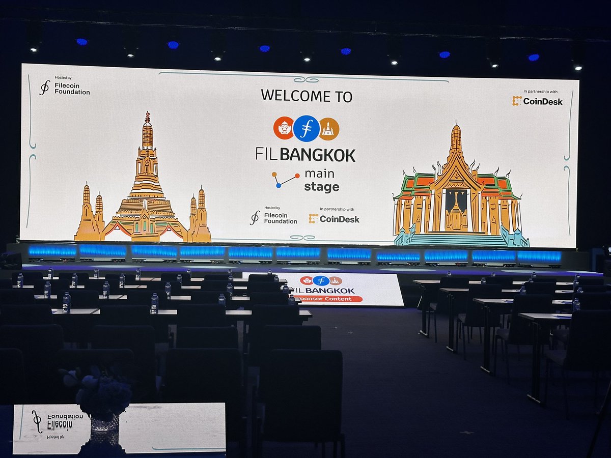 Stay tuned for tomorrow’s announcements! Join us on the 5th floor at Samyan Mitrtown tomorrow at 12pm! <a href="/Filecoin/">Filecoin</a> <a href="/FilFoundation/">Filecoin Foundation</a> <a href="/akavenetwork/">Akave</a>