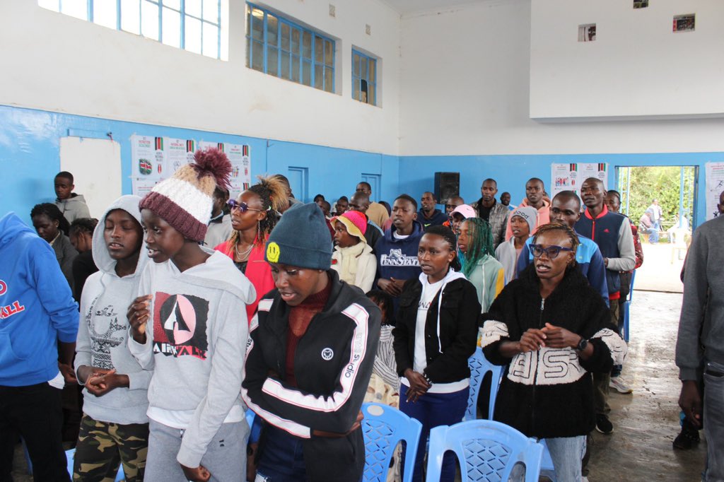 athletics_kenya's tweet photo. We are at Nyahururu Social Hall‼️
Enough is Enough
We continue with #GBV awareness conversation.
#RESET
#ExpandPowerBase
#KenyaEndGBV
@NGAAF_KE https://t.co/JoRGH0wR0h