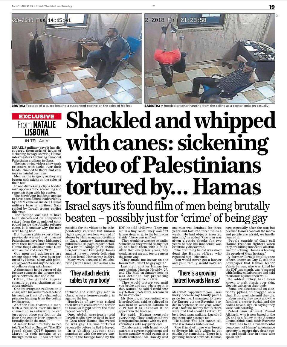 koshercockney's tweet photo. Horrific.

Let’s see how many “Pro-Palestine” accounts share this.

Thousands of hours of footage.