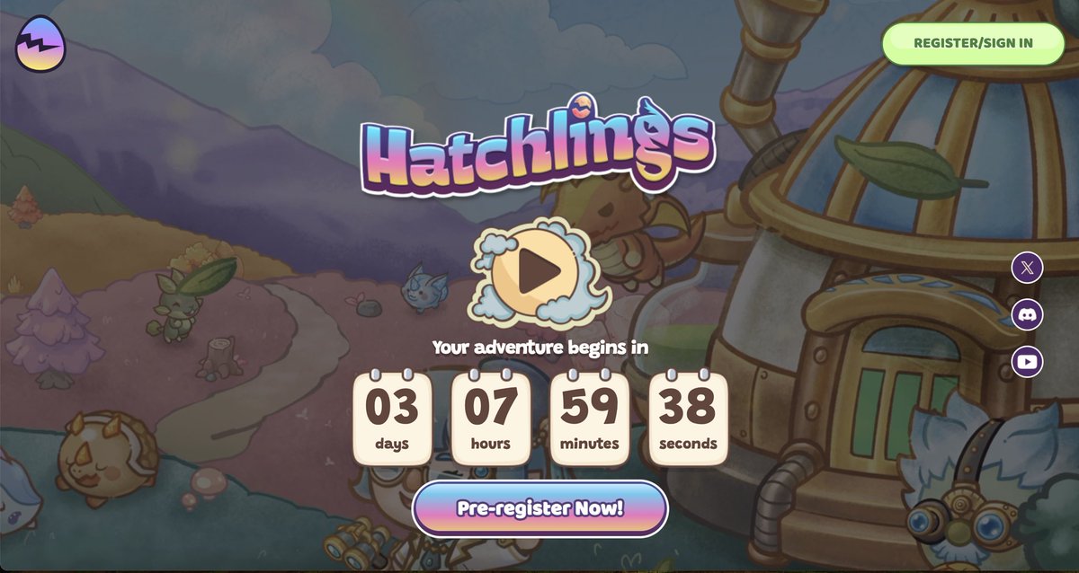 Revolving_Games's tweet photo. Play Hatchlings, that's the tweet 🥚

The countdown begins; pre-register now:

https://t.co/s2mbj8bdSC https://t.co/6lrN56rF6U