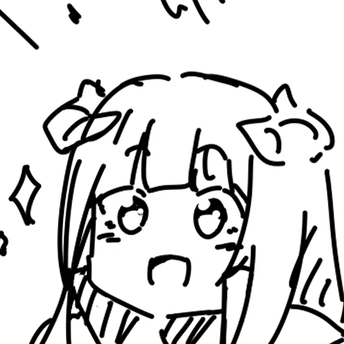 雰囲気で絵を描いているため、描くたびにバグパイプの顔が変わる 