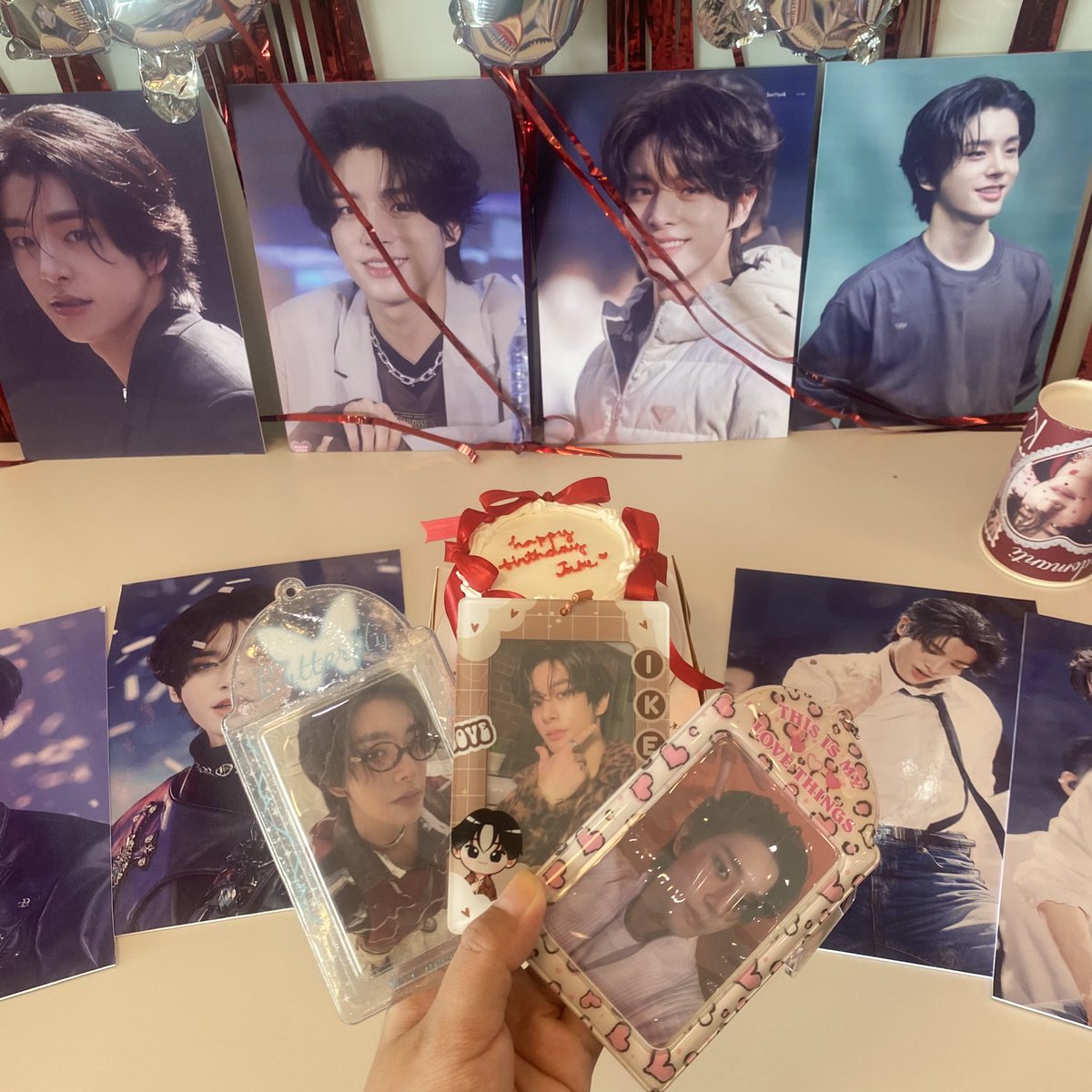 nichorielsim's tweet photo. Celebrated Jake day today! 🥰 It was such a fun experience. ♥️ Thank you for organizing @cafe113O 

 #𝑹𝒂𝒏𝒅𝒐𝒎𝒂𝒏𝒕𝒊𝐊𝐄𝐔 https://t.co/QvAyBQspVf
