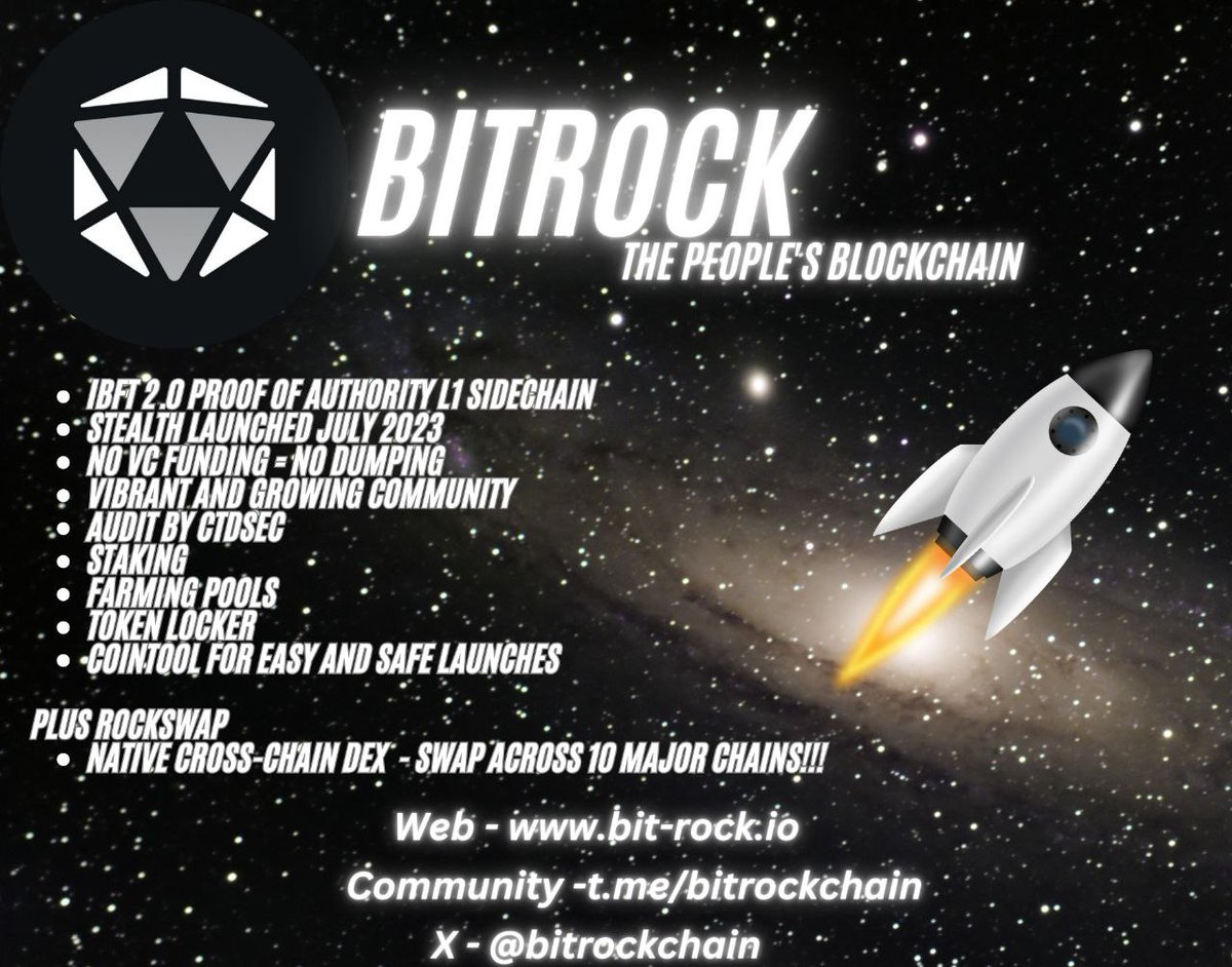 BitrockBoy's tweet photo. @Ashcryptoreal The fastest and cheapest blockchain is Bitrock for sure! @BitRockChain https://t.co/mMWrFy0r4J
