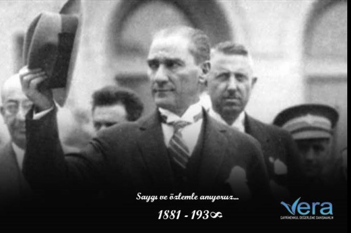 Cumhuriyetimizin kurucusu Gazi Mustafa Kemal Atatürk’ü saygı, sevgi ve minnetle anıyoruz. #10Kasım #Atam