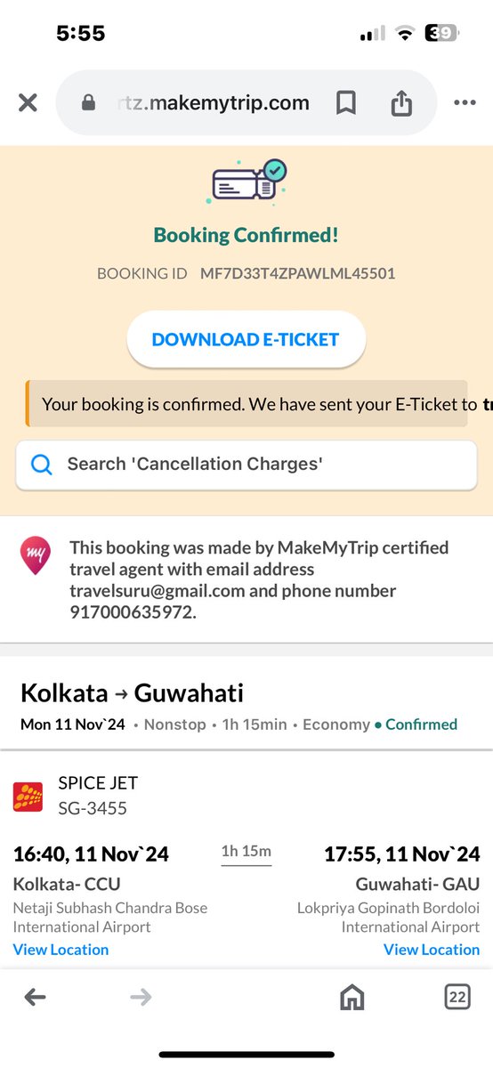 2fdd9dbce44d4ae's tweet photo. @makemytrip @makemytripcare 

I recommend to all these people, MakeMyTrip is frauding on the name of b2b and b2c portals , they provide tickets are confirmed and PNR FAILED shows it’s a big scammed so please don't be used maketrip b2b and b2c portals. https://t.co/dAuh64Rdlu