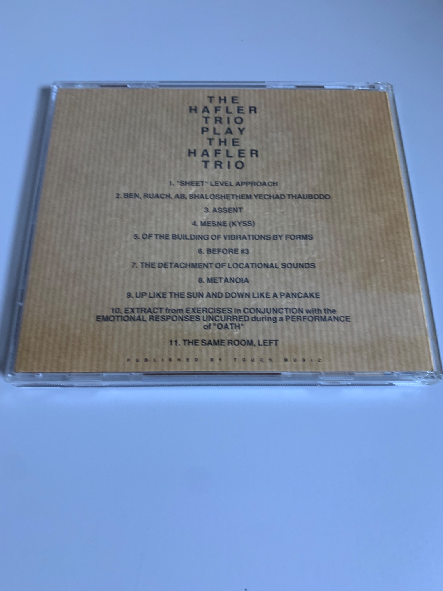 THE HAFLER TRIO ／ BRAIN SONG．限定1000！ TheHaflerTrio - Search / X