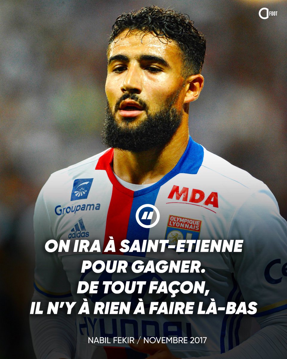 ActuFoot_'s tweet photo. C’est le retour du derby ce soir. 🍿

On se souvient des paroles de Nabil Fekir il y a 7 ans. 😭 https://t.co/9iLflpAhIB