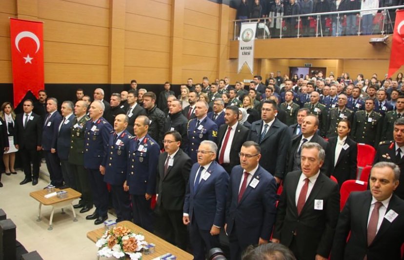 MelikgaziMEM's tweet photo. Cumhuriyetimizin kurucusu Gazi Mustafa Kemal Atatürk, vefatının 86. yılında Kayseri Fen Lisesi Konferans Salonu’nda düzenlenen programla anıldı.
@tcmeb  @kayserivaliligi  @kayserimem  @gokmen_cicek_  @CoskunESEN57  @hacikaya71 https://t.co/kyeOR41tIm