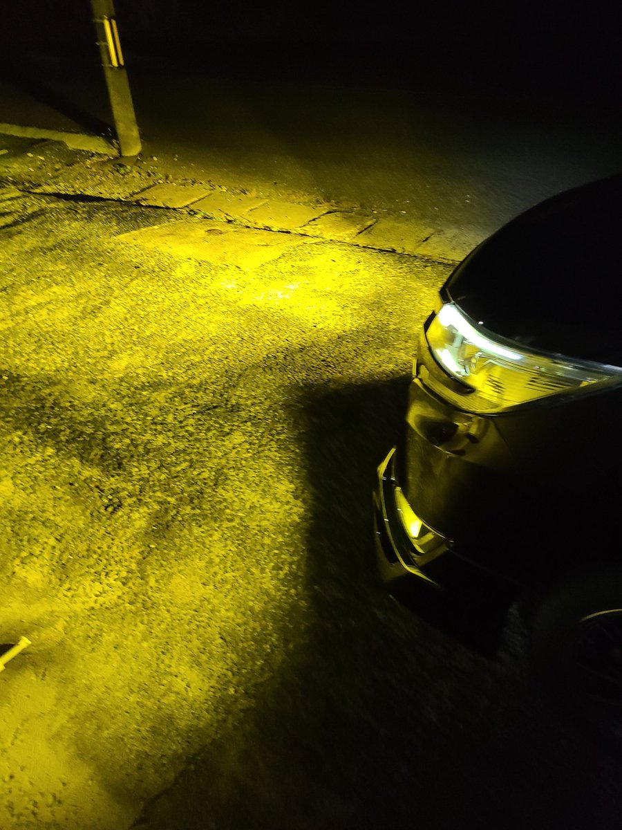 馬鹿みたいに明るくなった🟡