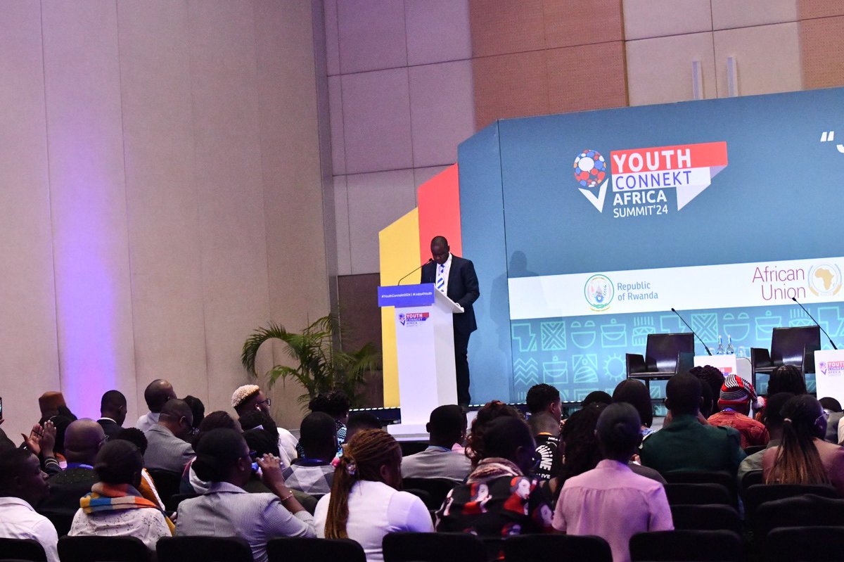 Kigali, Rwanda. Attending Youth Connekt Africa Summit 2024. Inspired by innovative solutions from young innovators showcasing their impactful projects &amp; products born from cutting-edge skilling. 
#YouthConnektAfrica