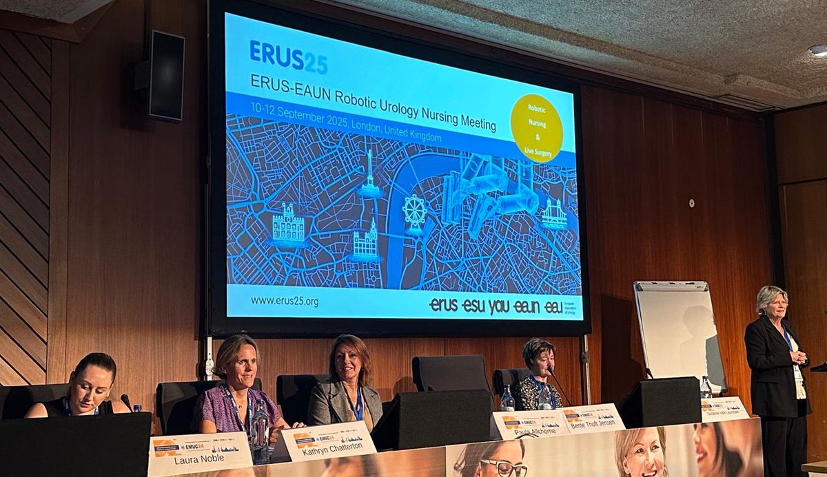 And we are off 2nd day of the ESUN24 bladder cancer course
<a href="/chats69/">Kathryn Chatterton</a> <a href="/EAUNurses/">European Association of Urology Nurses (EAUN)</a> <a href="/jess_codling/">Jess Codling</a>