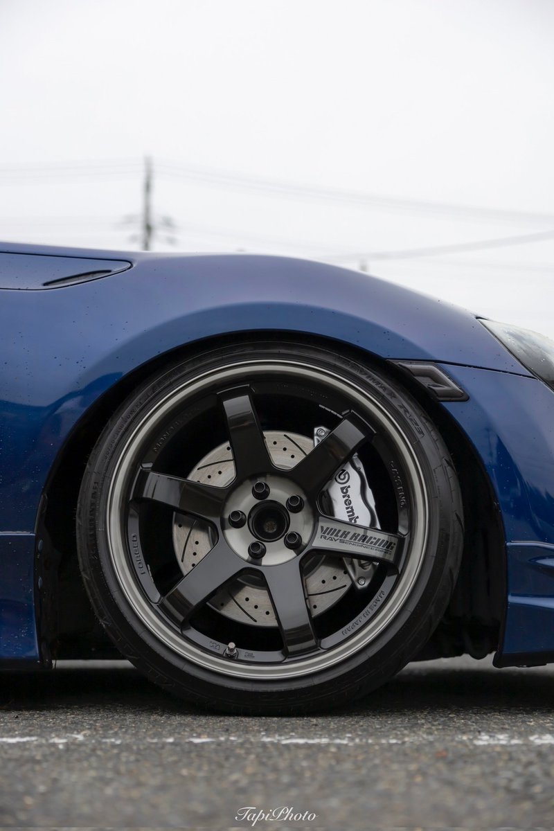 Lucia86GT's tweet photo. New Style🧊

・SHIBATIRE 235/35r18
・チャラバネ F:10k  R:12k
・JｰLINE キャンバーボルト
・クスコ アッパーアーム
・KTS トーコン
・キャンバー F:4°  R:5°
・voing スリット＆ドリルドローター
・純正ボンネット戻し

📸:@Lilystgm https://t.co/gLnRuT8Bov