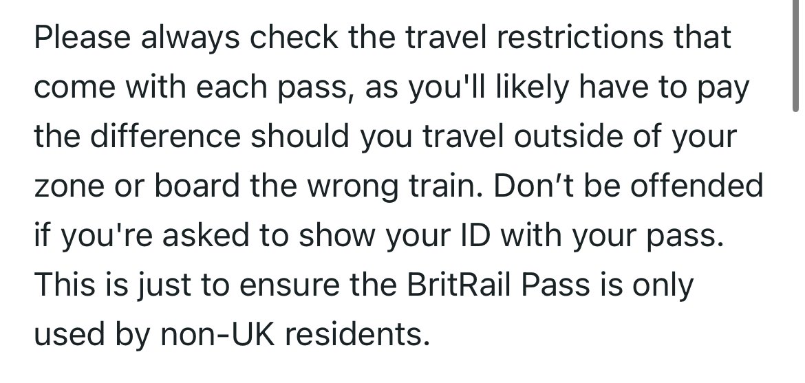 Ever heard of a Britrail pass? I thought it was going to be a life saver this week when I had a ton of travelling to do. £100 for 48 hours to use any train? Hell yes. 

Oh nevermind, only available if you’re not a uk resident. If you live here and pay taxes, you pay extortionate