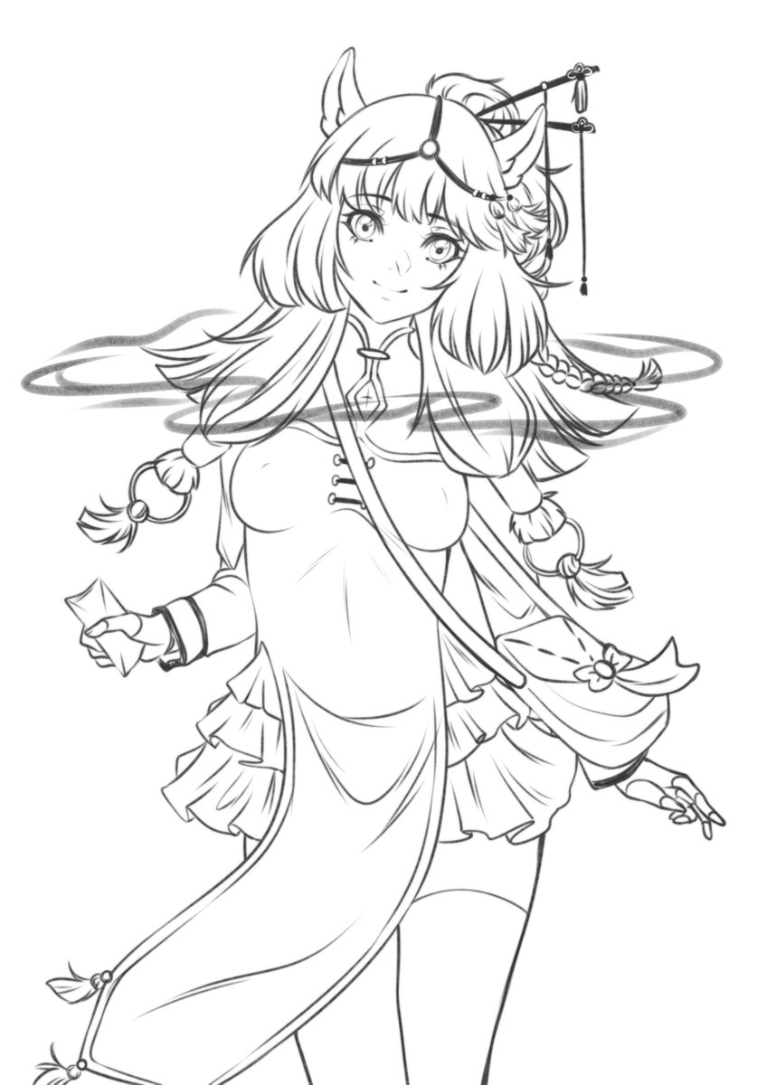 BoneWolfArt's tweet photo. Latest Character Sketches I did.
If you are interested you can snack one on my VGen
#sketch #doodle #gemdoll #VGen #VGenComm https://t.co/3vuyOPyXTt