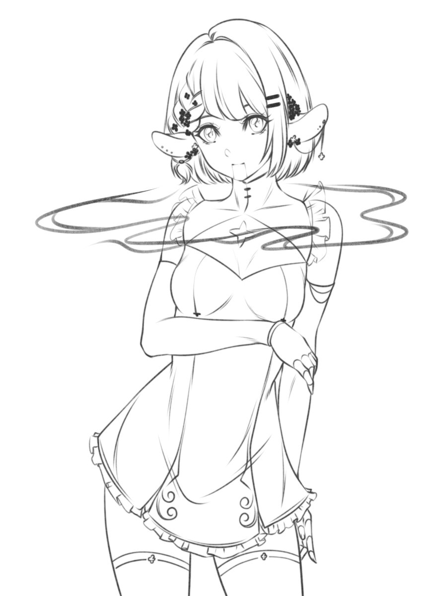 BoneWolfArt's tweet photo. Latest Character Sketches I did.
If you are interested you can snack one on my VGen
#sketch #doodle #gemdoll #VGen #VGenComm https://t.co/3vuyOPyXTt