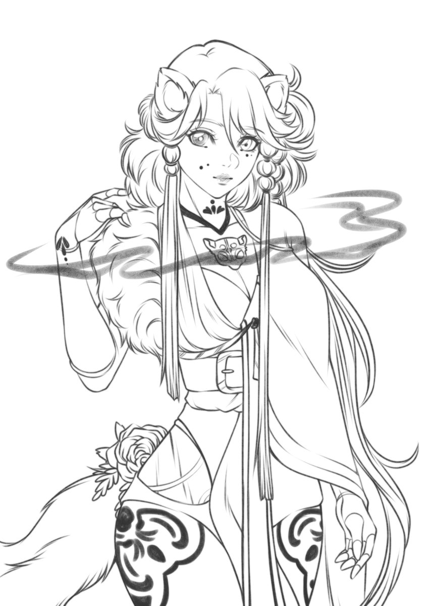 BoneWolfArt's tweet photo. Latest Character Sketches I did.
If you are interested you can snack one on my VGen
#sketch #doodle #gemdoll #VGen #VGenComm https://t.co/3vuyOPyXTt