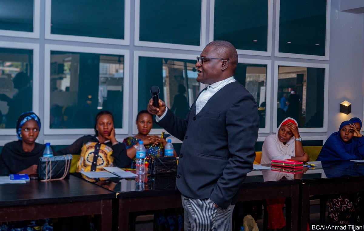 Rightfield_A's tweet photo. On October 31, 2024, our Managing Partner @uisulaiman481 joined BCAI @BridgeConnectNG in leading a session on navigating the legal system for GBV survivors. This engagement is part of BCAI'S groundbreaking WAVES project aimed at establishing a comprehensive supportive network https://t.co/uwQxHB1Sm4