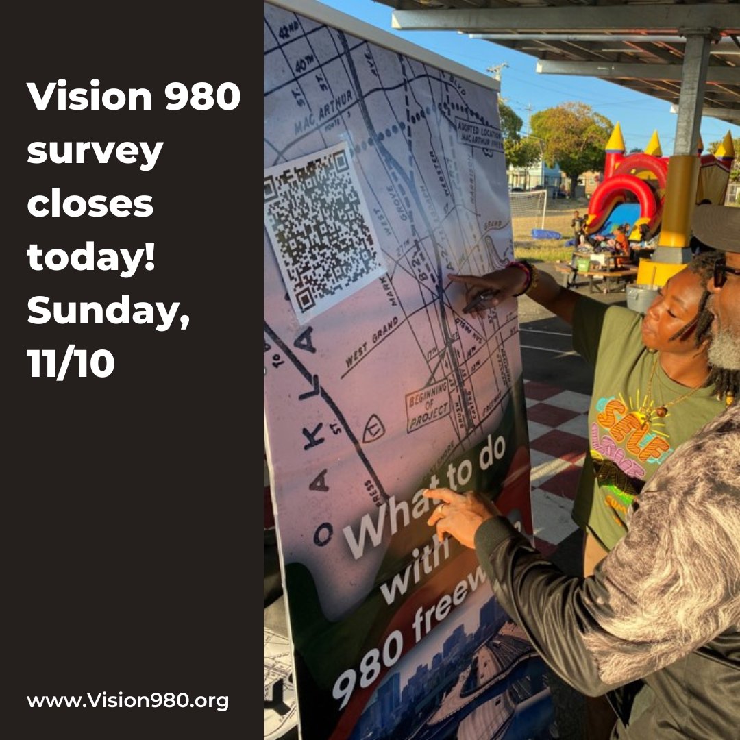 OakDOT's tweet photo. Hello Oakland! Please share your feedback with Caltrans by taking their survey at https://t.co/LHtaYEHT7S. The survey closes today, Sunday 11/10! https://t.co/a8dy4aZAp7