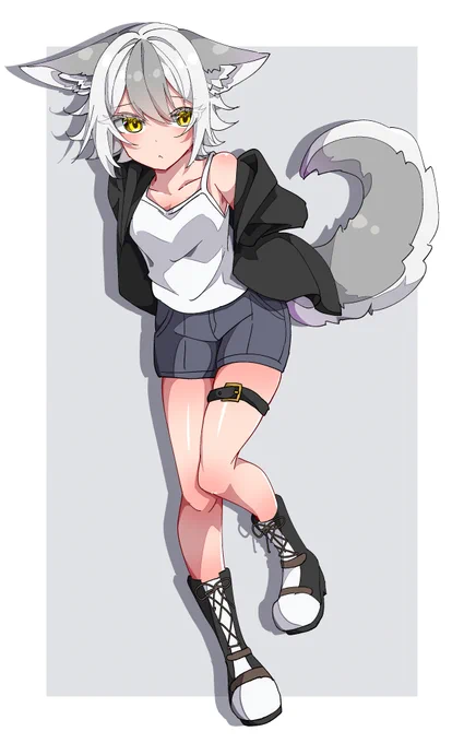 #ワンドロNEO ポーズ指定ワンドロでうちの子ブランシュちゃん 