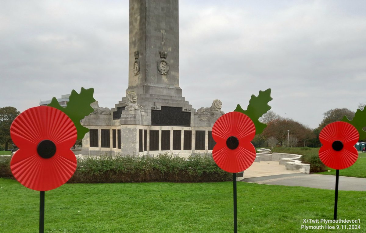 PlymouthDevon1's tweet photo. Remembrance Sunday, Plymouth. #LestWeForget #Plymouth https://t.co/AhLzC4DVLD