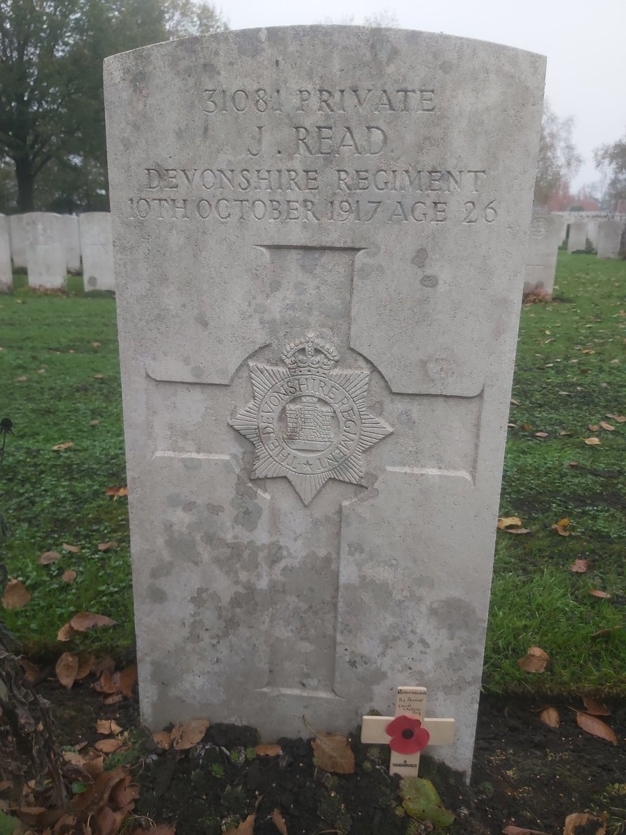 TonyOtton's tweet photo. I don't normally post photos of graves, but today I went to pay my respects to Pte James Read he was born  in Child Okeford, Dorset. When I researched him I realised we would have attended the same Church, went to the same school and probably drunk in the same  pubs https://t.co/0ZoaXQAsPe