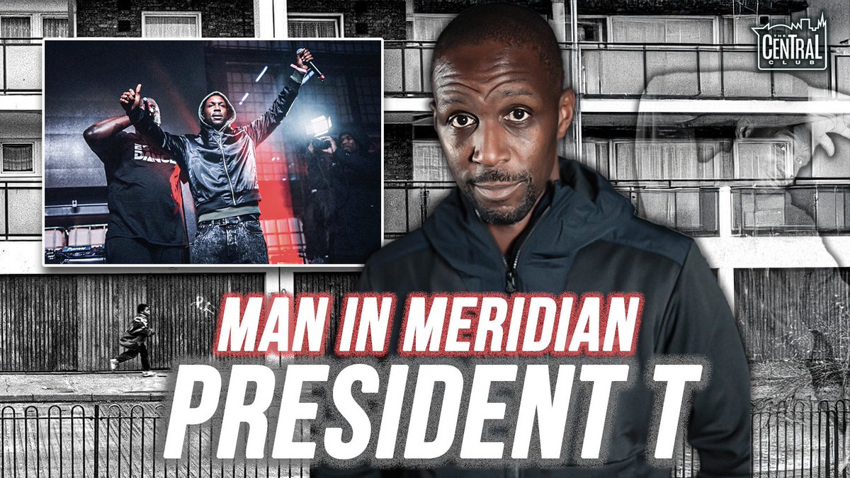 thecentralclub_'s tweet photo. Greatest to EVER touch down..
President T Interview drops tonight @6PM
Epic Freestyle also!
#grime #meridiancrew
Bloodline #prezt https://t.co/heggtWcwgz