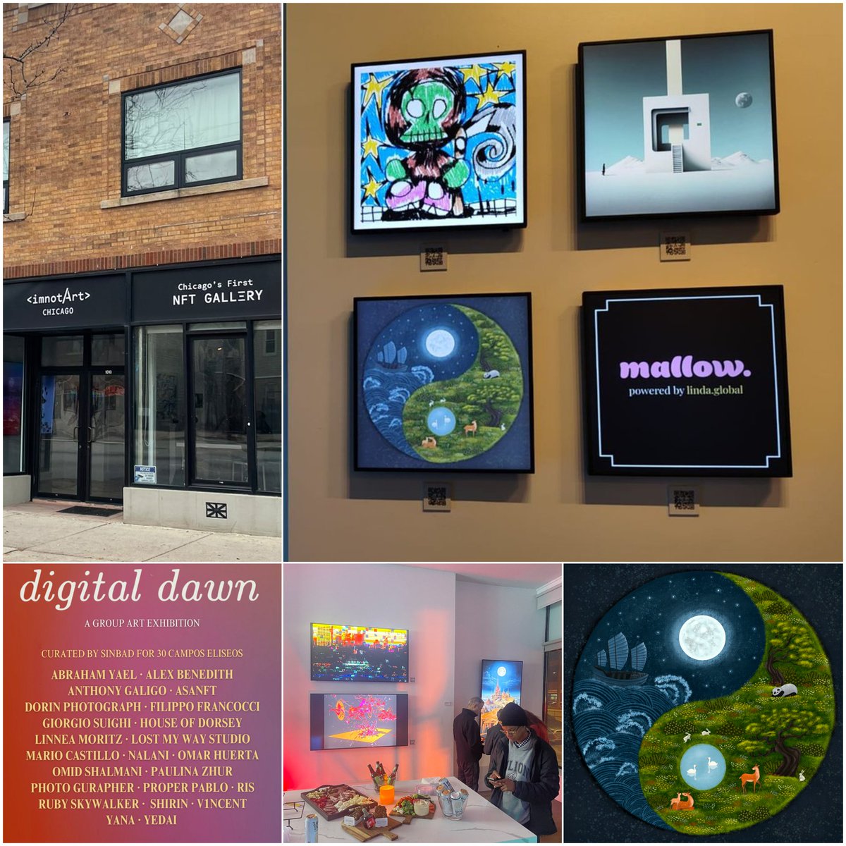 TheLittleShishi's tweet image. Good morning 🌞 

"This Too Shall Pass" displayed at @im_not_art in Chicago. 💙

A big thanks to @Sinbadilmarino @keigowda @30CamposEliseos 🙏🏻