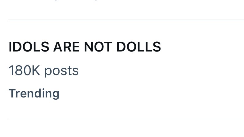 we're trending ‼️

IDOLS ARE NOT DOLLS
<a href="/SMTOWNGLOBAL/">SMTOWN</a> <a href="/musinsaofficial/">무신사 MUSINSA</a>
#항상승한이편 #SM은_최악_회사다 
#BOYCOTT_musinsa