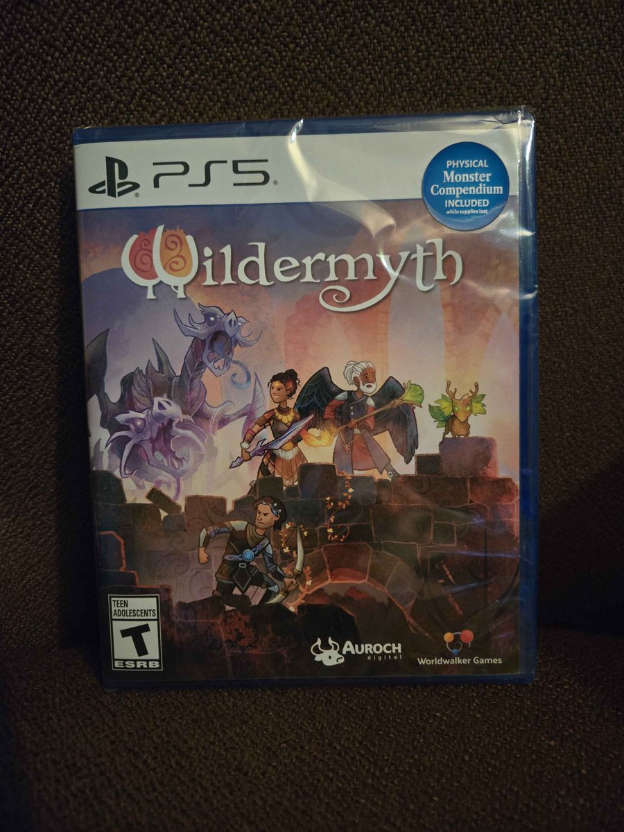 Slynessity's tweet photo. Received my physical edition this morning, let's go!

"I think I'm quite ready for another adventure" @wildermyth https://t.co/airs4ReIn6