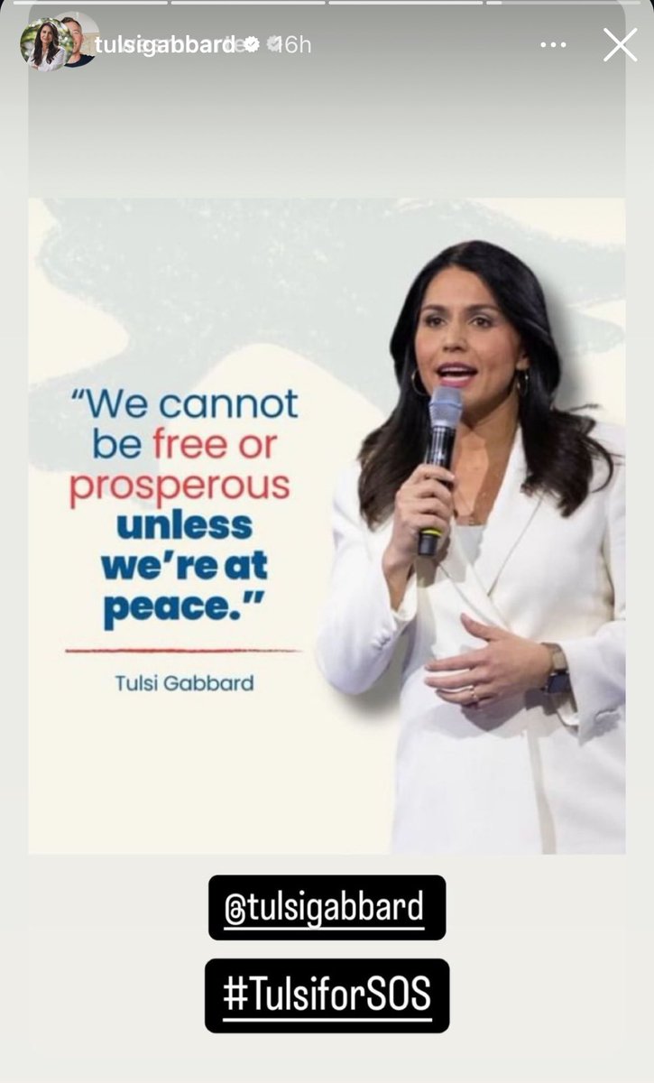 TruthFreedomPe1's tweet image. Truth! #TulsiForSOS 🌺🔥