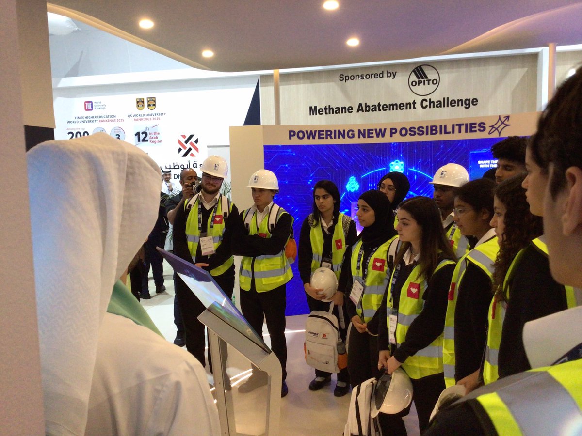 BSAKTechnology's tweet photo. Our Sixth Form Engineering and Product Design students attended ADIPEC and explored the latest in sustainable energy and innovation. Engaging with experts, they gained valuable insights and inspiration for their future in engineering @BSAKAbuDhabi @BSAKTechnology https://t.co/DYtw3VMdNW