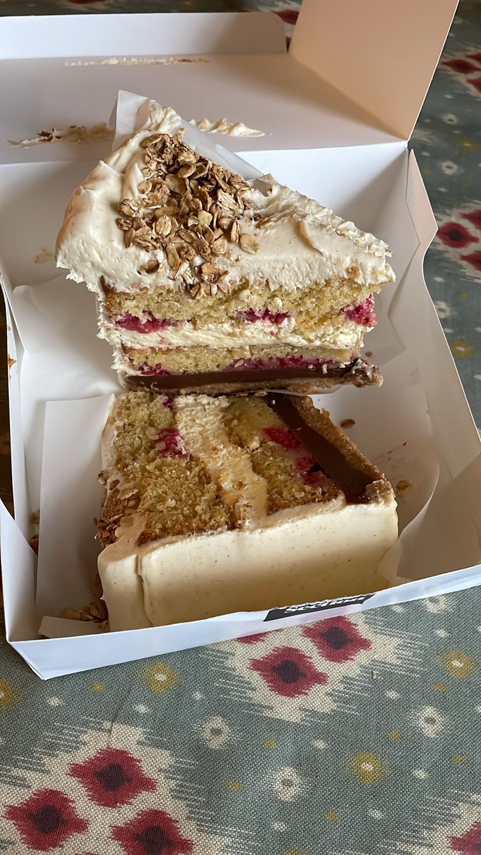 Cranachan birthday cake for the birthday girl