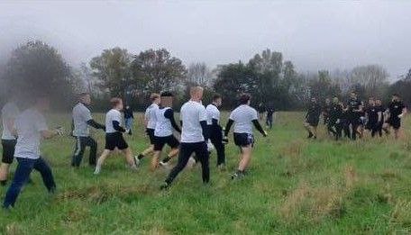 FussballAssis's tweet image. .11.2024 Frankreich🇫🇷 OBH gegen ACTIVE CLUB CENTRE. 10x10. 1,20 Min. Gewinner. Aktive Club

@fussballassis

Zusendungen an:

fussballassis@gmail.com 

#activeclub #france #obh #frankreich #patriotismusistkeinverbrechen