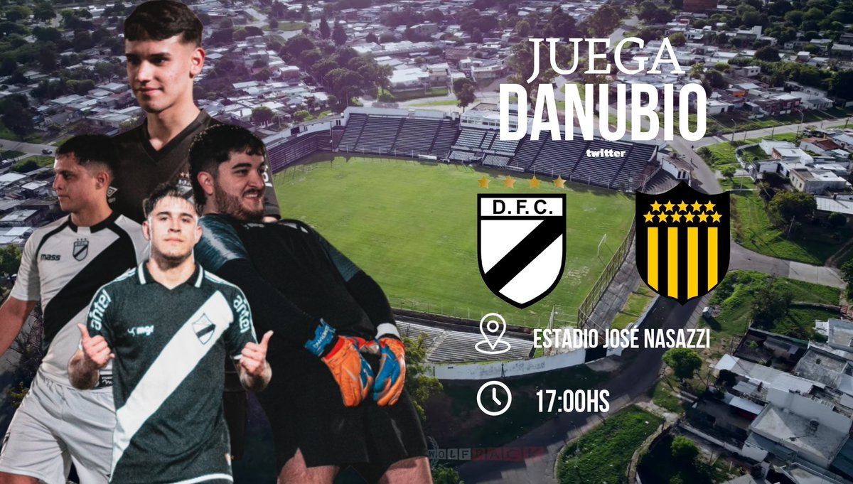 TwDanubioFC's tweet photo. 🫵🏼 ¡𝗛𝗢𝗬 𝗝𝗨𝗘𝗚𝗔 𝗘𝗟 𝗗𝗔𝗡𝗨! 

🆚 #PEÑAROL | #amistoso 
🕓 17:00 hs
🏟️ Estadio José Nasazzi 
🎟️ Entrada grátis 

#LaUniverSIDA #manyaputo https://t.co/vkJeme7bfJ