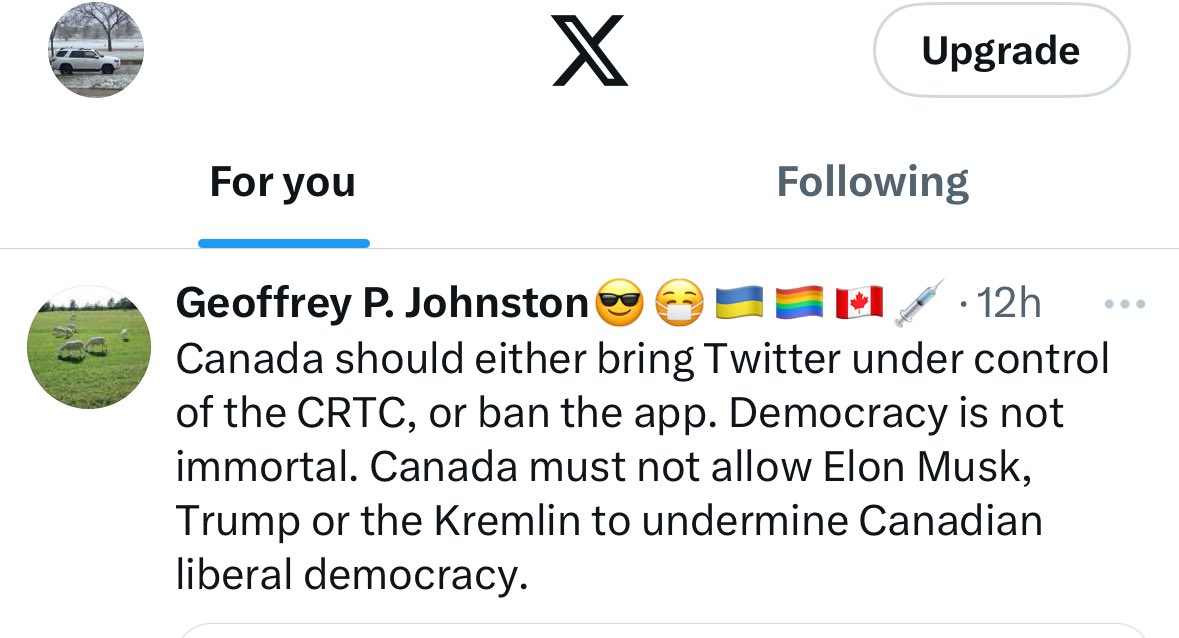 NNoXQc's tweet image. Craziest post I’ve seen in a long time on any social media. God, please, save Canada from the delusion. #standforcanada