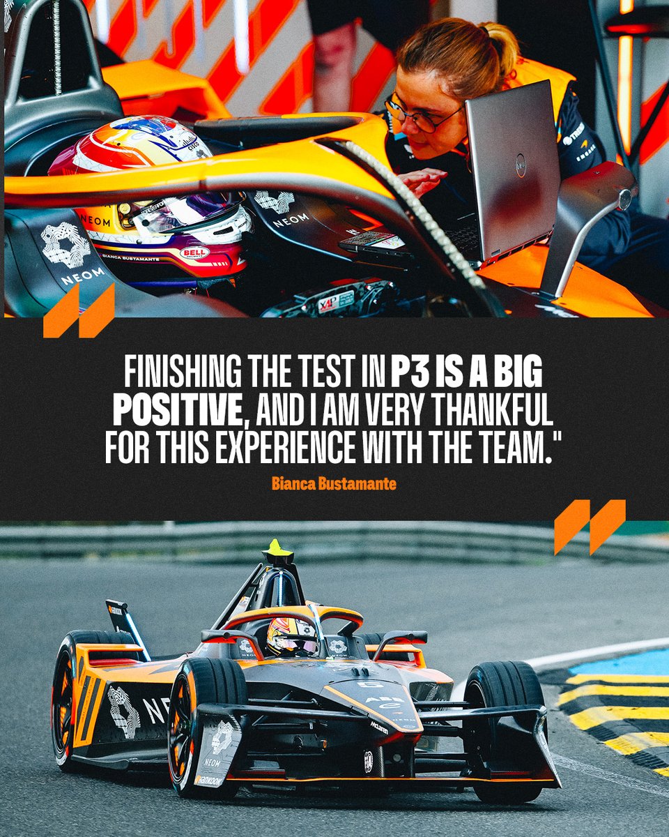A strong showing from <a href="/racerbia/">Bianca Bustamante</a> in Friday's test. 👊