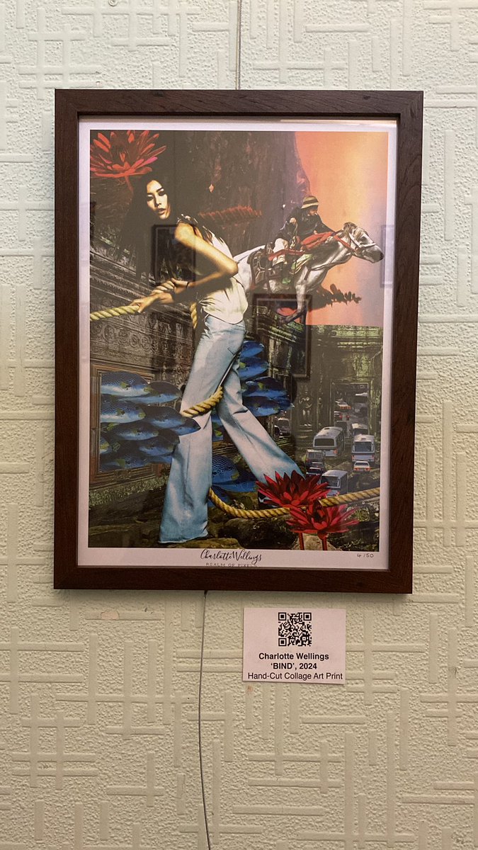 <a href="/CWellingsUK/">Charlotte Wellings</a> lovely work up at the Carlton! (Ps your QRs have stopped working) 🔥♾️❤️