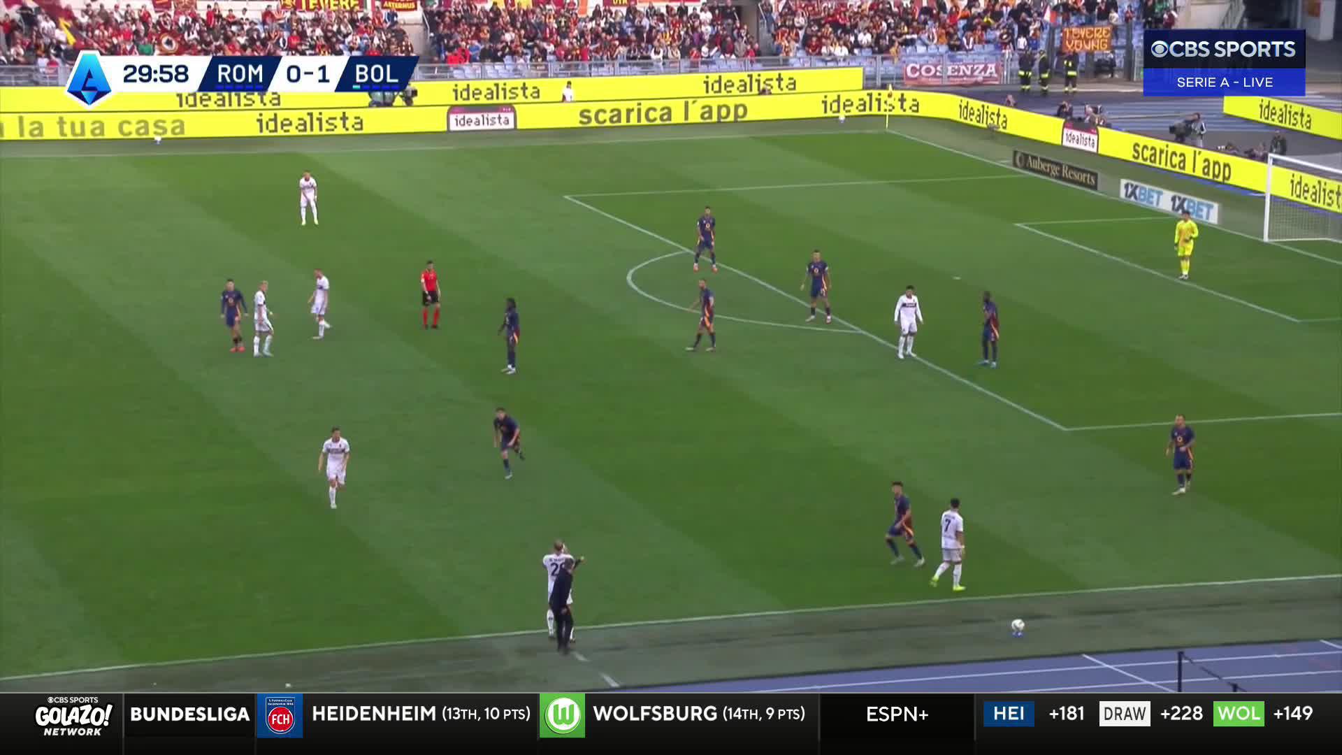 It’s Santiago Castro off the corner for Bologna 💥