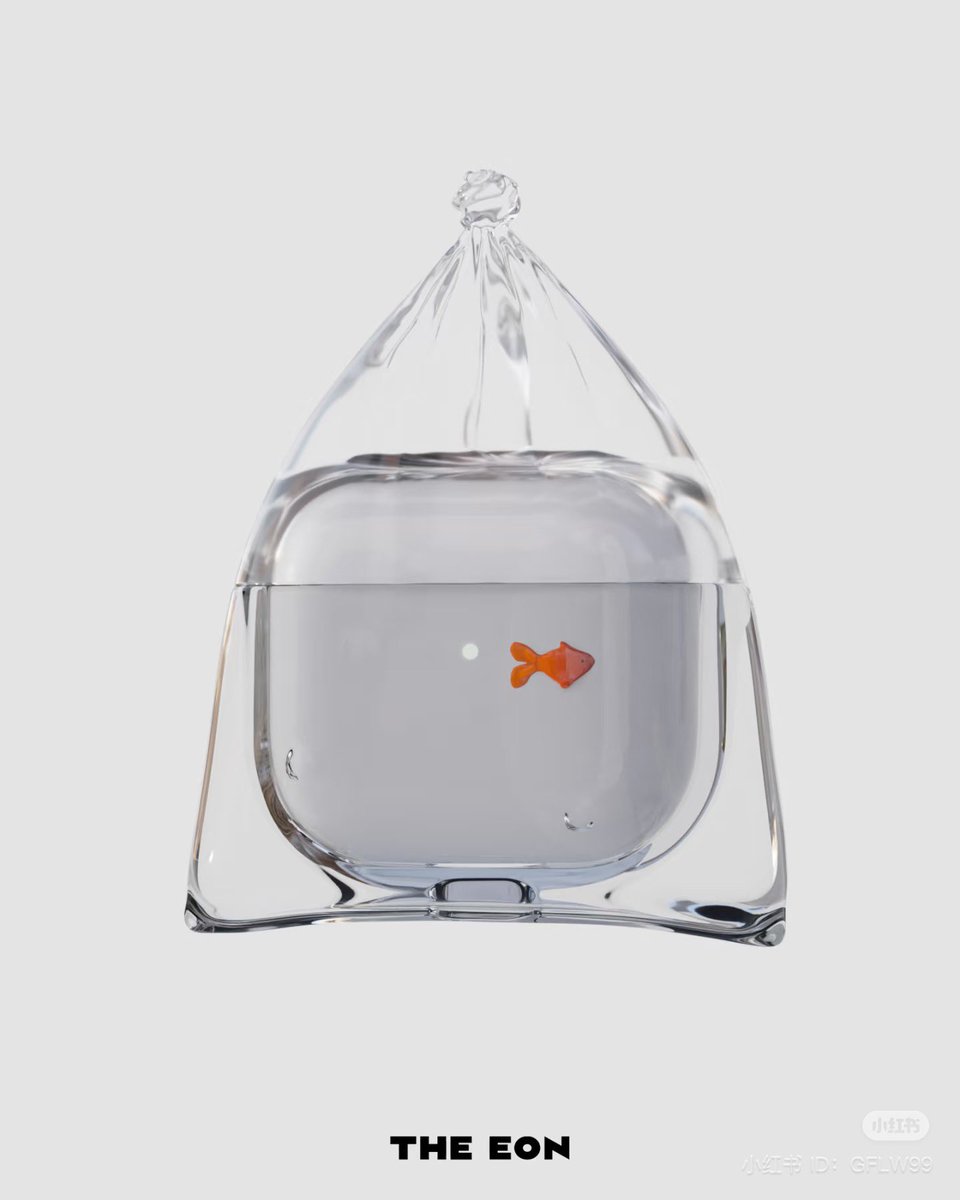 airpods in a fish bag 🐟