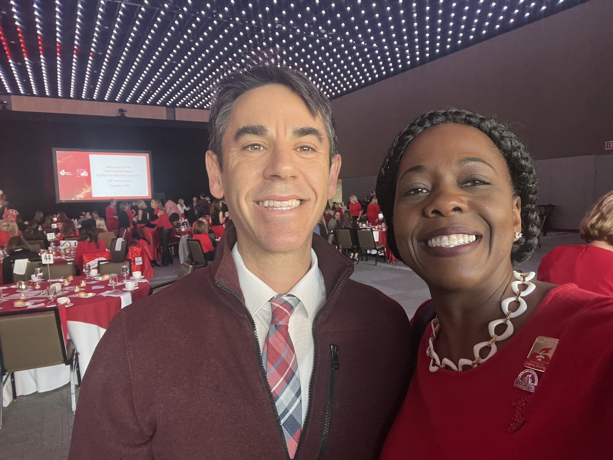 kga95aka's tweet image. Congratulations to the Capital Region American Heart Association on an outstanding Go Red for Women Luncheon❤️🥰 #livefierce #100yearsAHA #20yearsGRFW