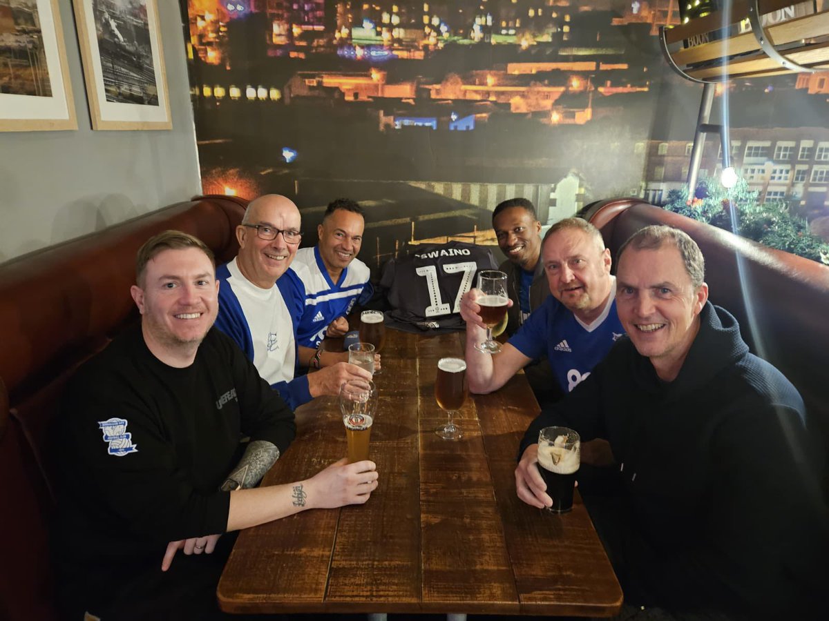 Great day <a href="/BCFC/">Birmingham City FC</a> yesterday celebrating the life of our old mate <a href="/Swaino/">Swaino</a> and passionate blue nose. Keep Right On buddy. <a href="/NickGlynn/">Nick Glynn</a>
